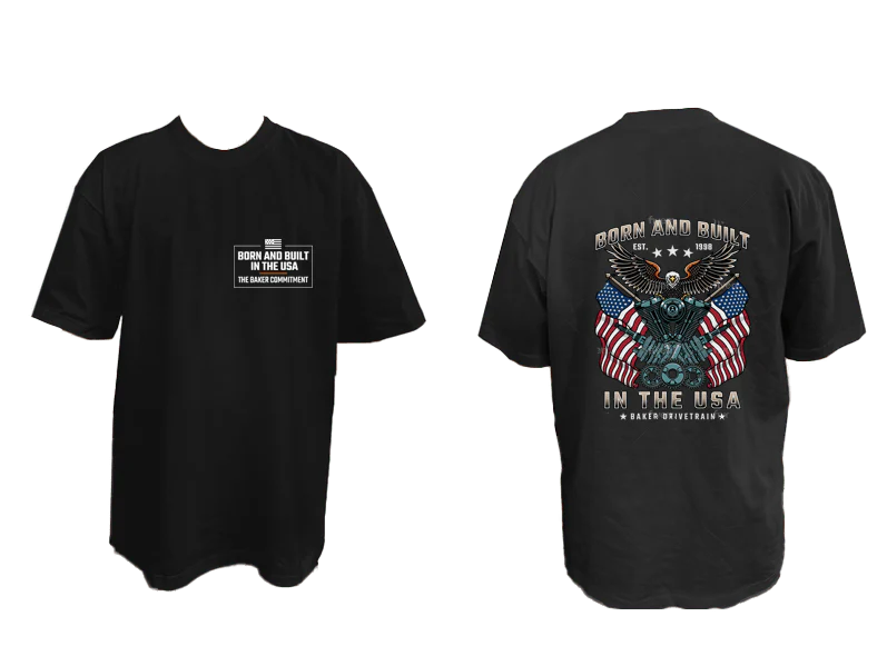 Born and Built in the USA T-Shirt - Image 3